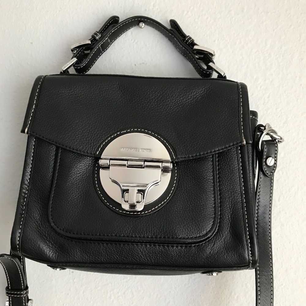 Michael Kors Mia French satchel cross body bag - Picture 1 of 8