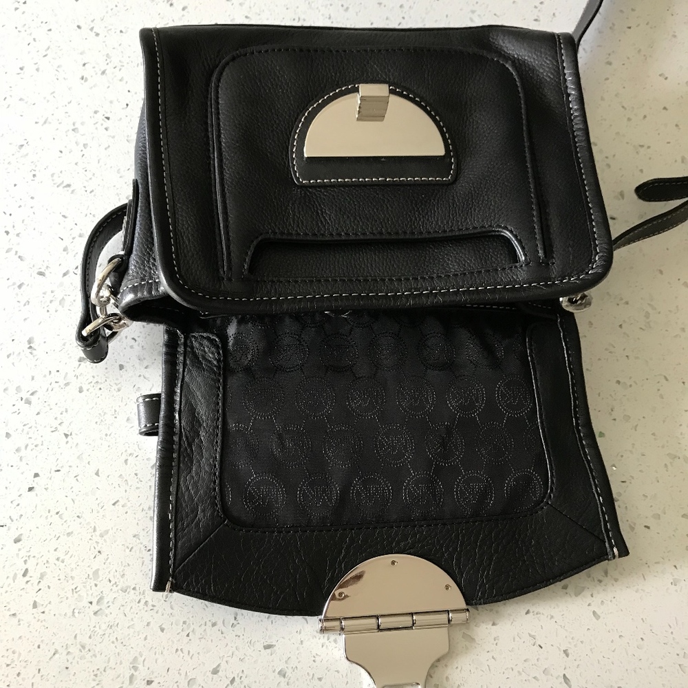 Michael Kors Mia French satchel cross body bag - Picture 5 of 8