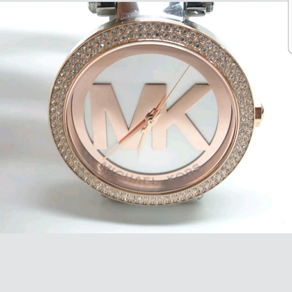 Michael Kors Rose Diamond Monogram Watch main image 5