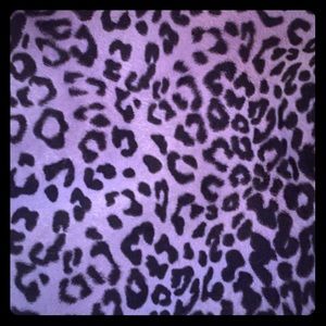 Used leopard print  car seat covers