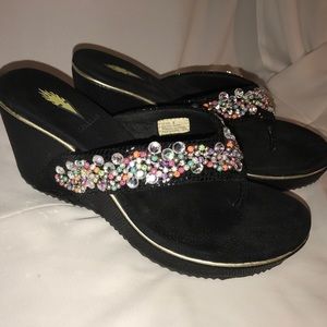 Worn Once Volatile Wedges