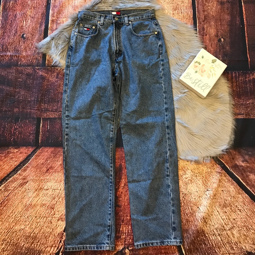 Vtg Tommy Hilfiger  high rise MOM  jeans EUC