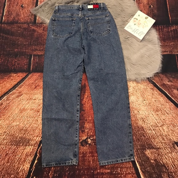 Vtg Tommy Hilfiger  high rise MOM  jeans EUC - Picture 3 of 5