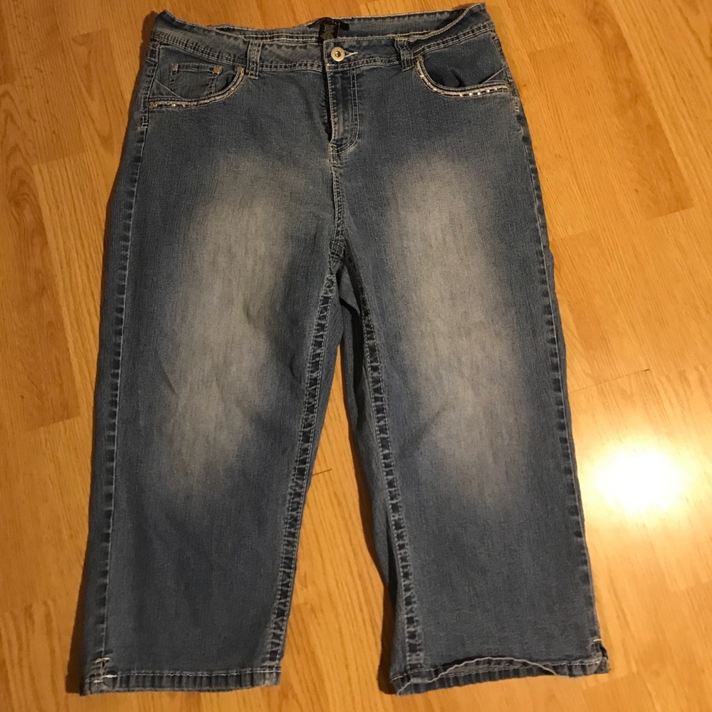 Stretch jean Capri