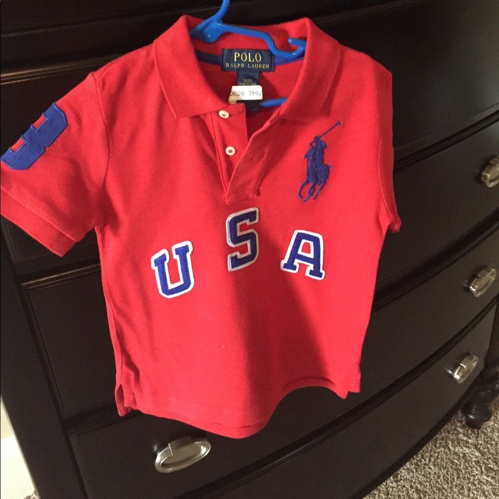 Polo Ralph Lauren short sleeve 4T
