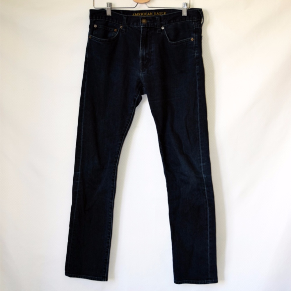 American Eagle Men's Slim Jean Dark Indigo