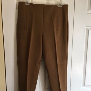 Chico's Juliet Pant, Size 1 (8-10), Brevity Brown