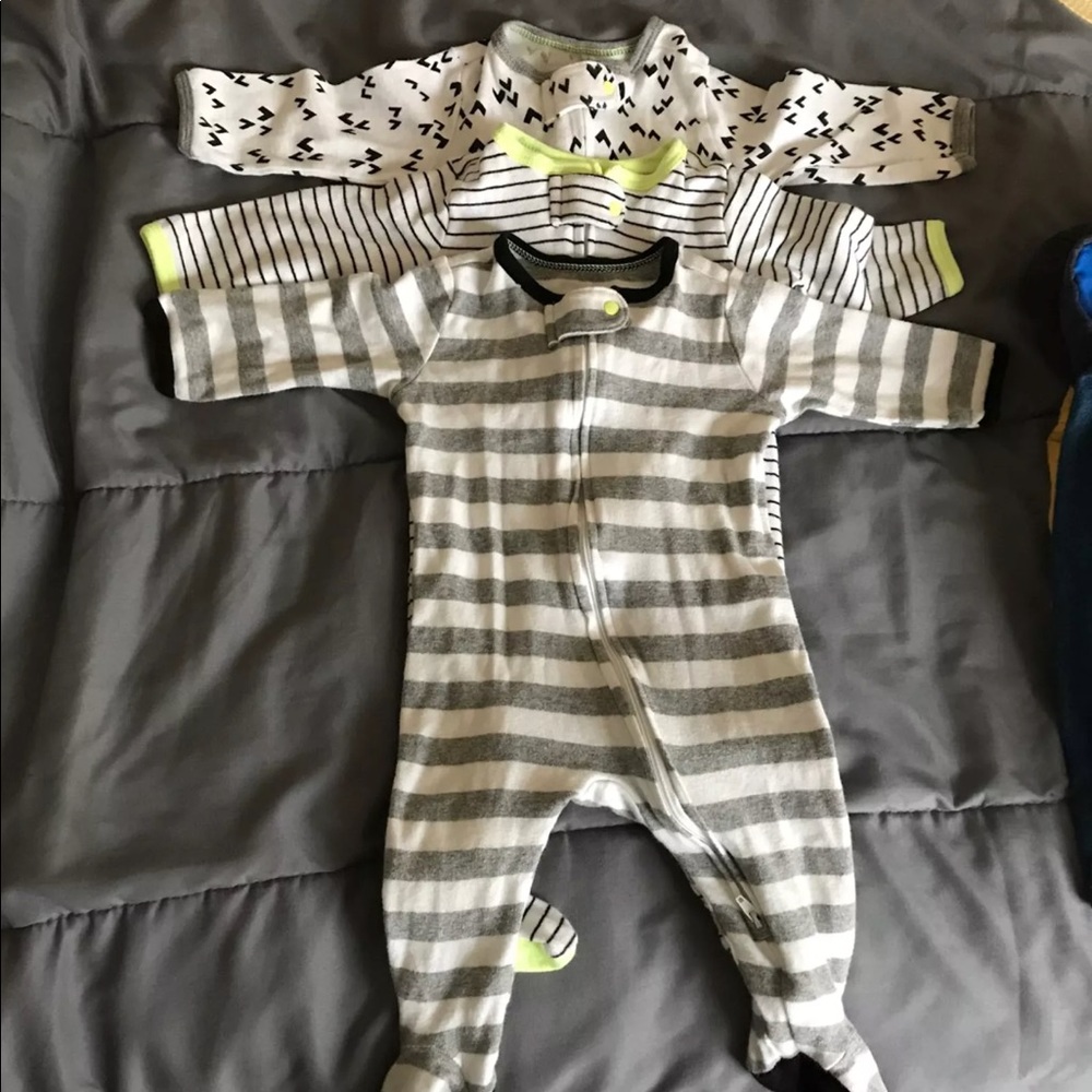 Footie pjs 3-6 month