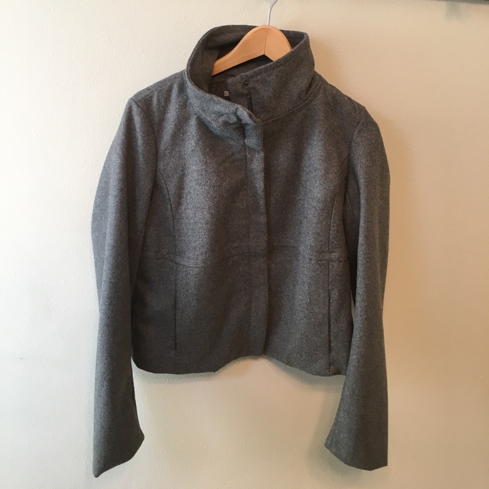 Beautiful Gap Wool Moto Jacket