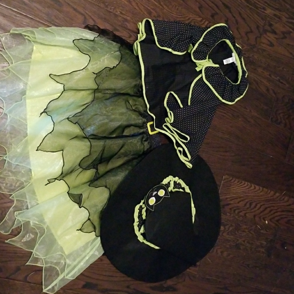3 piece Pottery Barn Witch Costume