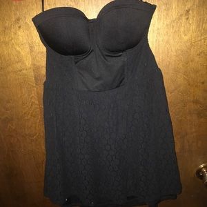 Strapless Little Black Dress