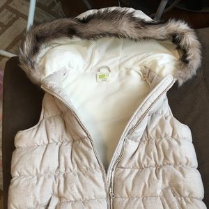 Girls Crazy 8 Fleece lined vest