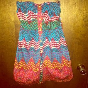 Strapless Beach Dress