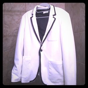 ZARA Man White Blazer