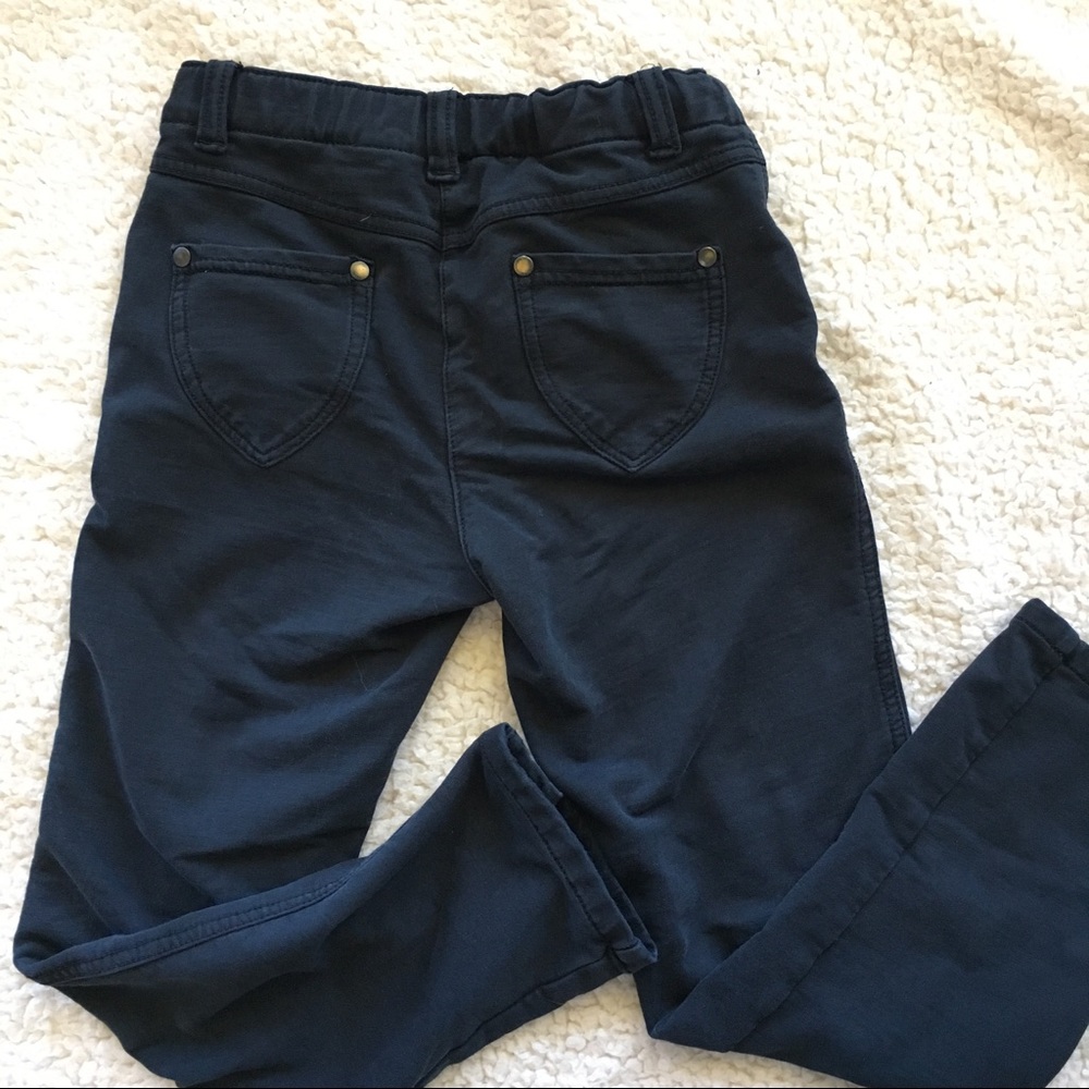 Girls, sz 6-7 (120), Hanna Andersson black pants - Picture 3 of 3