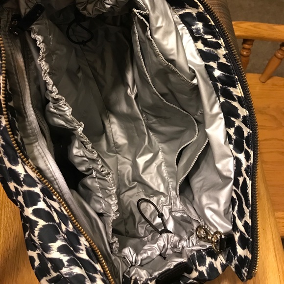 Kate Spade ♠️ Leopard print baby bag. NWOT - Picture 6 of 8