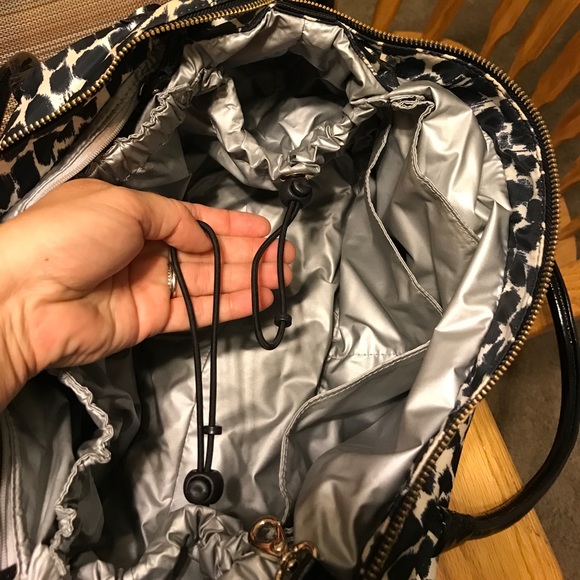 Kate Spade ♠️ Leopard print baby bag. NWOT - Picture 7 of 8