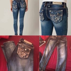 Women's Rock Revival Sundee ankle skinny Jeans