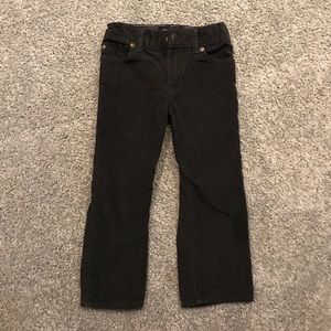 babyGap Black Corduroy Pants 3T