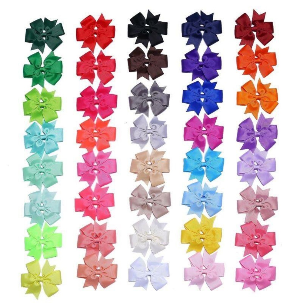 40 3” Hairbows! You get all the colors 😀