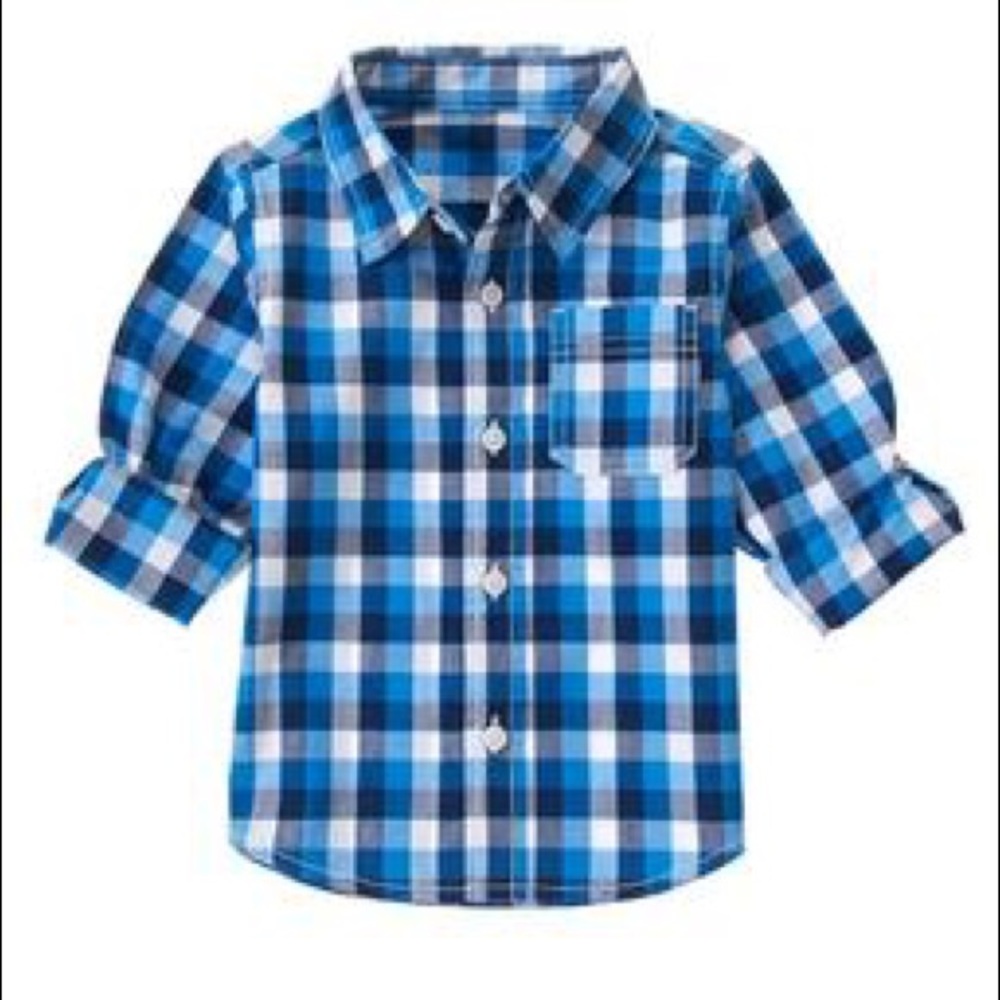🆕 Toddler Boy Plaid Shirt