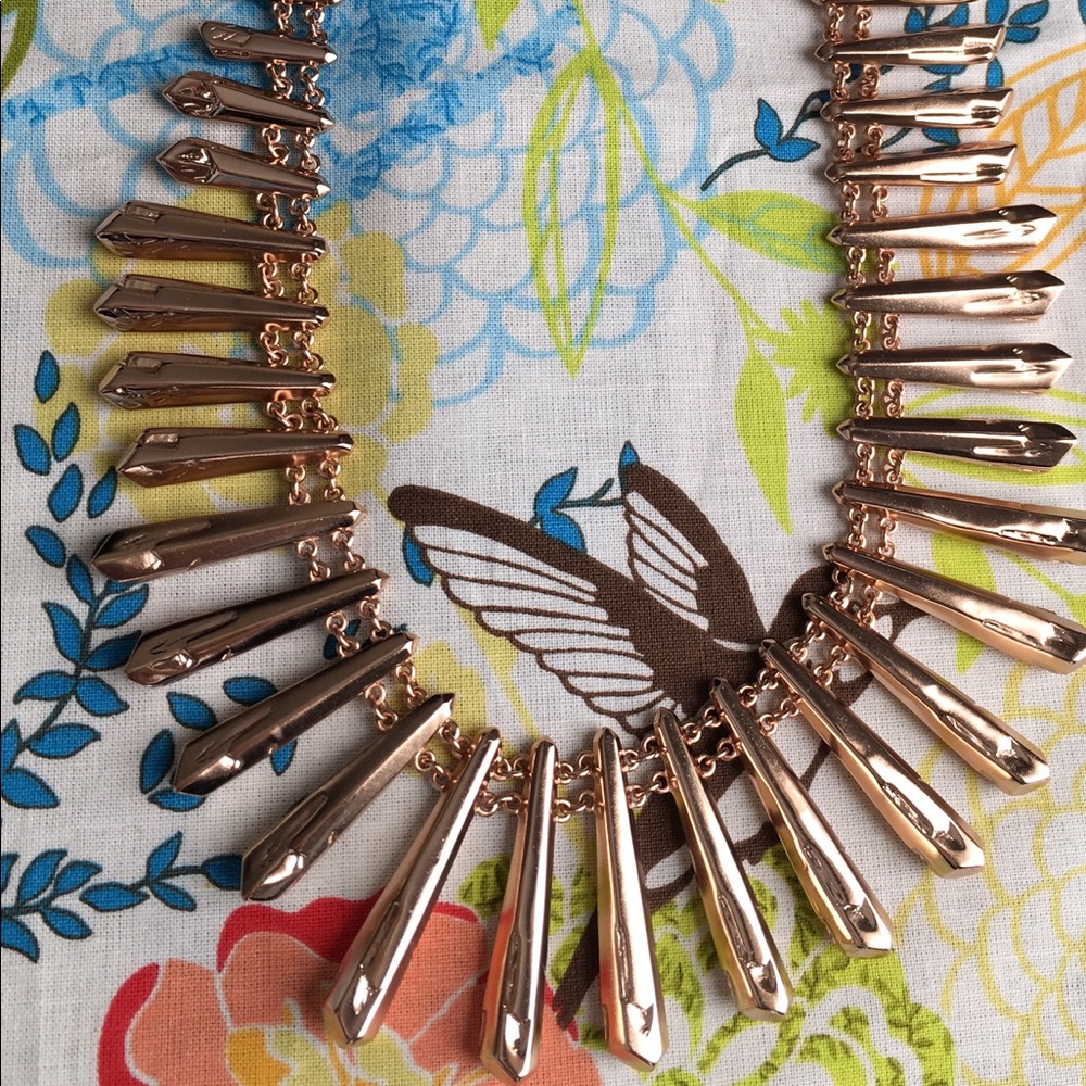 ROSE gold Jill necklace