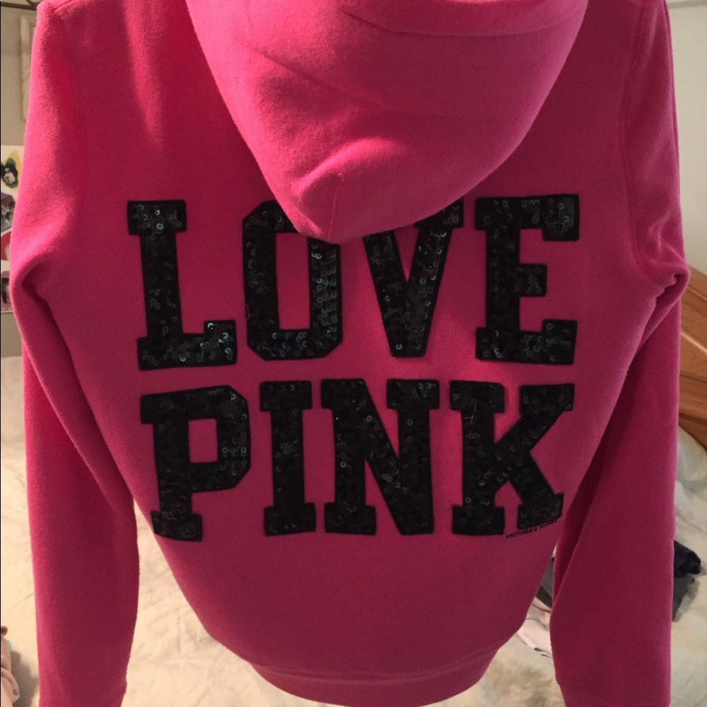 Victoria's Secret zip up hoodie