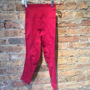 lululemon athletica Pants - Lululemon red legging, sz 2, 54574 lululemon athletica Pants - Lululemon red legging, sz 2, 54574