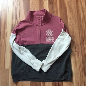 1/4 zip up VS PINK