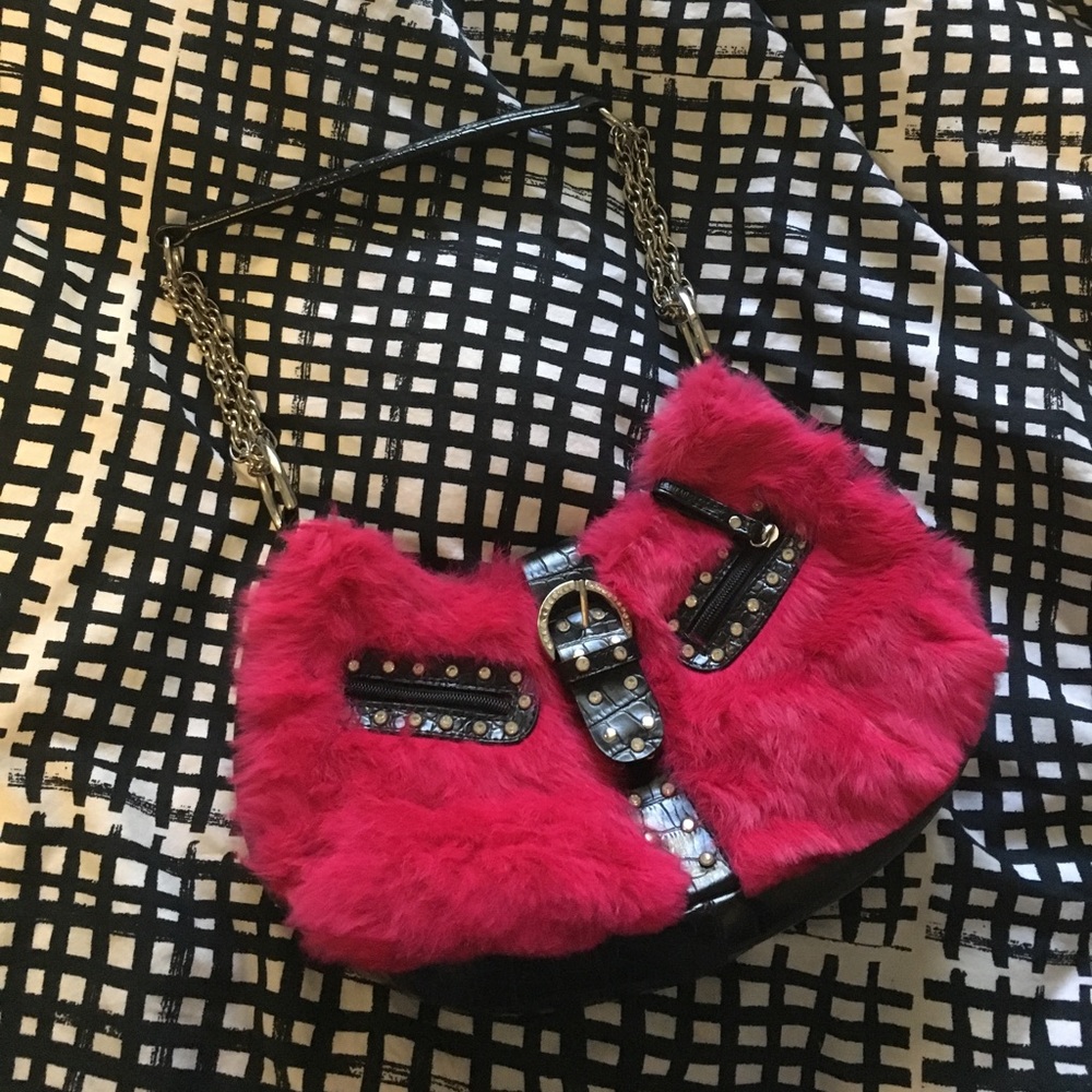 💖Pink Fluffy Purse💖