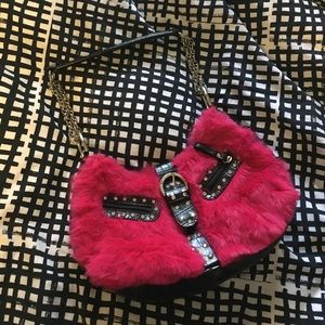 💖Pink Fluffy Purse💖