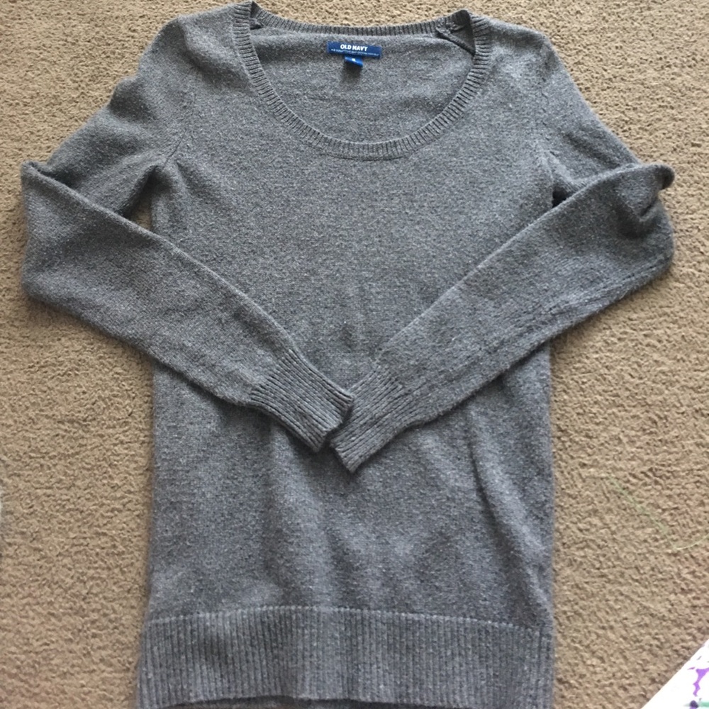 Dark gray sweater