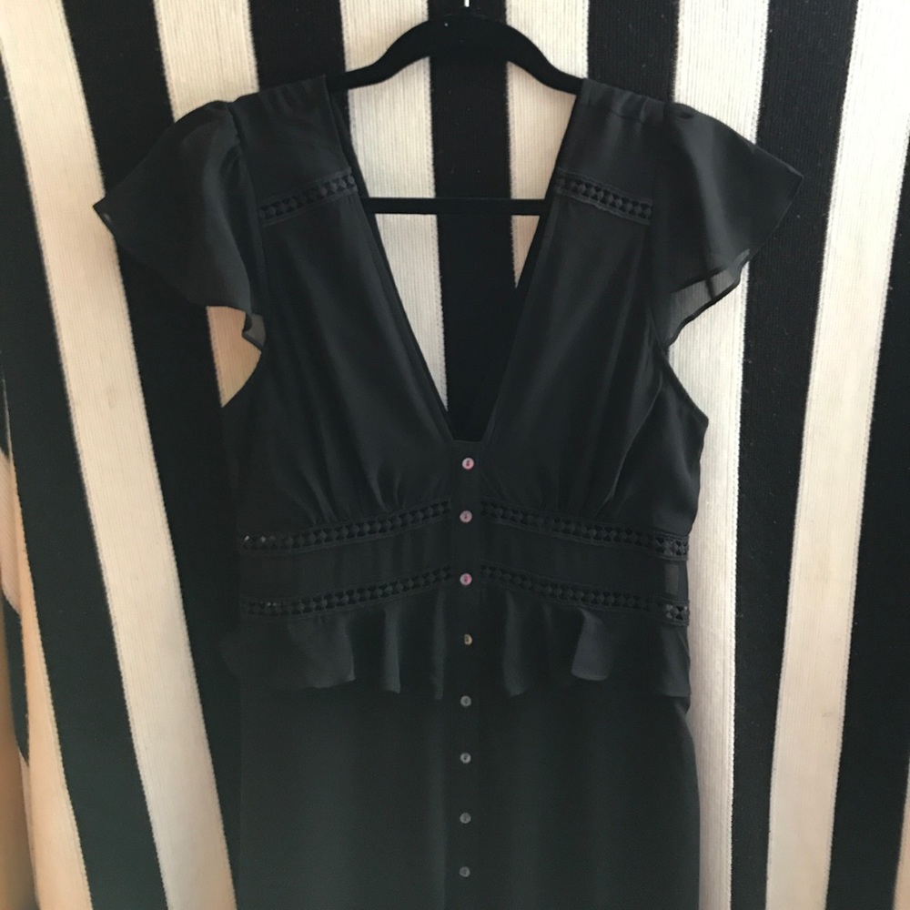 EXPRESS Long Black Dress