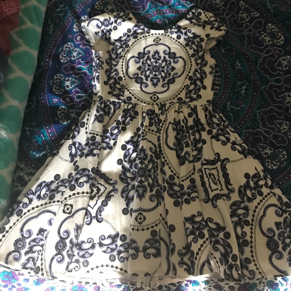Patterned dress!