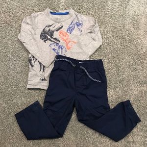 babyGap 3t outfit - Long Sleeve T and Play Pants