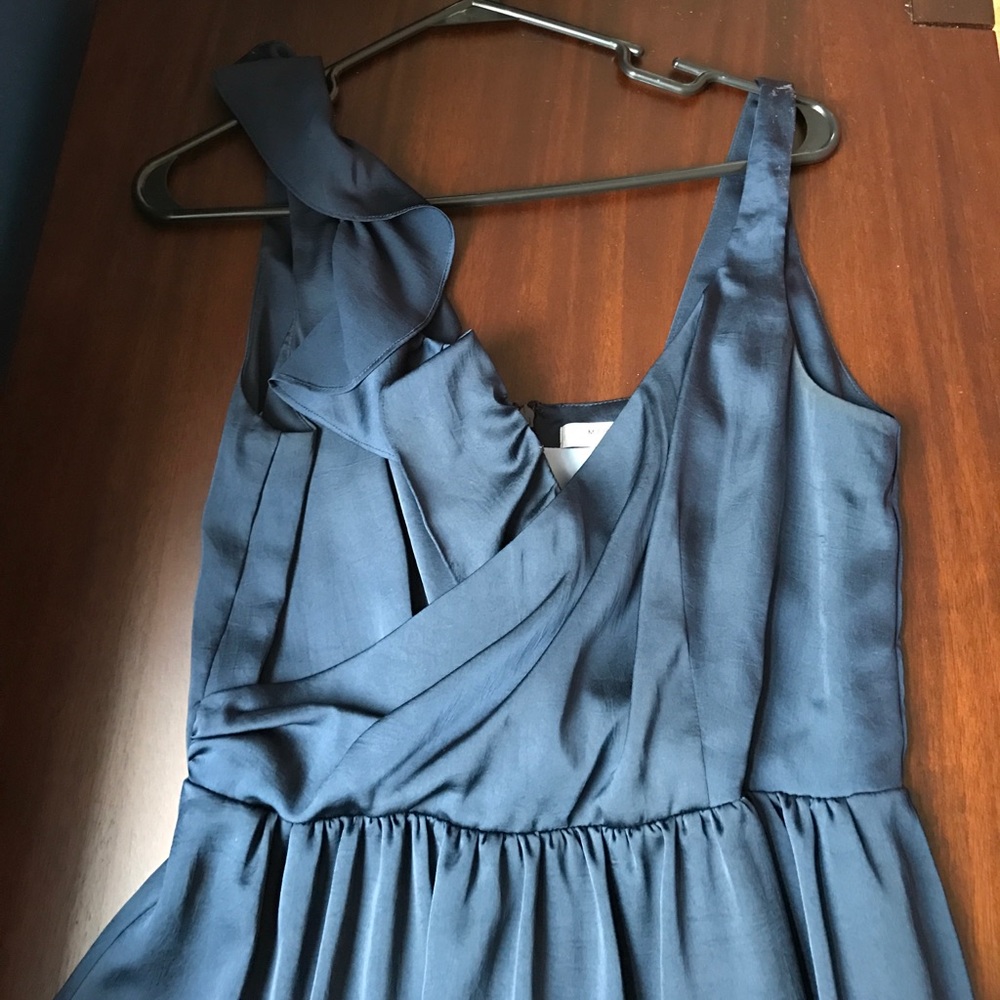 MARC New York Navy ruffle sleeve dress - Picture 2 of 4