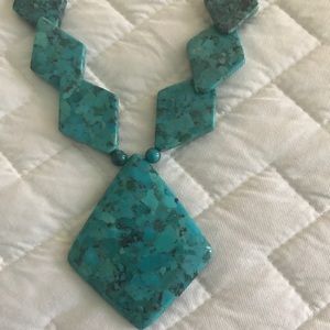 Gorgeous  Turquoise necklace QVC
