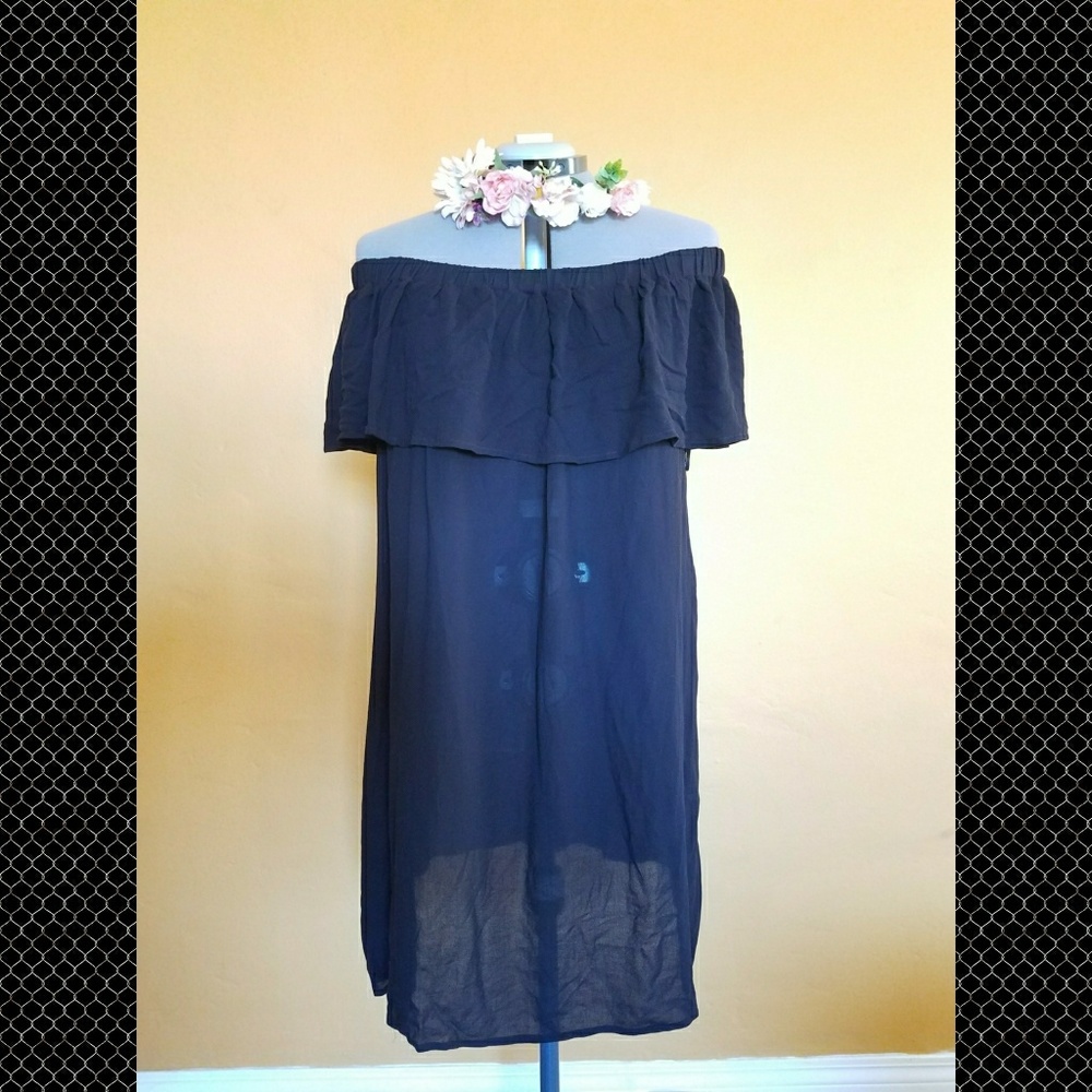Plus Size Flounce Dres