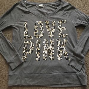 PINK sling sleeve with bling