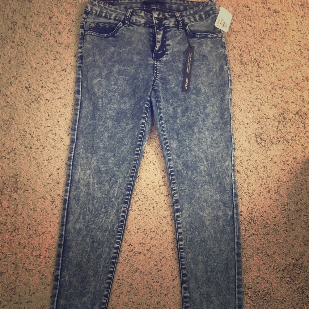 Forever 21 skinny jeans