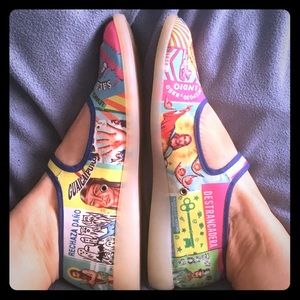 Hot Chocolate Design Mary Janes, used, size 9/9.5