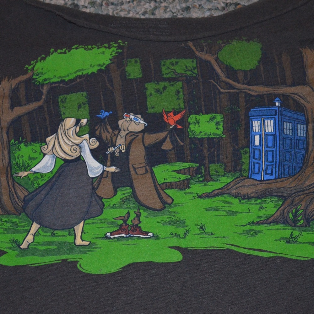 Cut Teefury Sleeping Beauty Doctor Who L