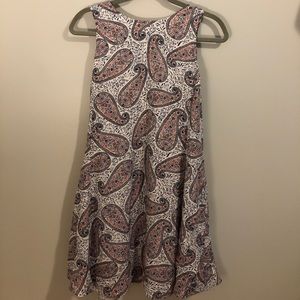 Old Navy paisley sleeveless dress