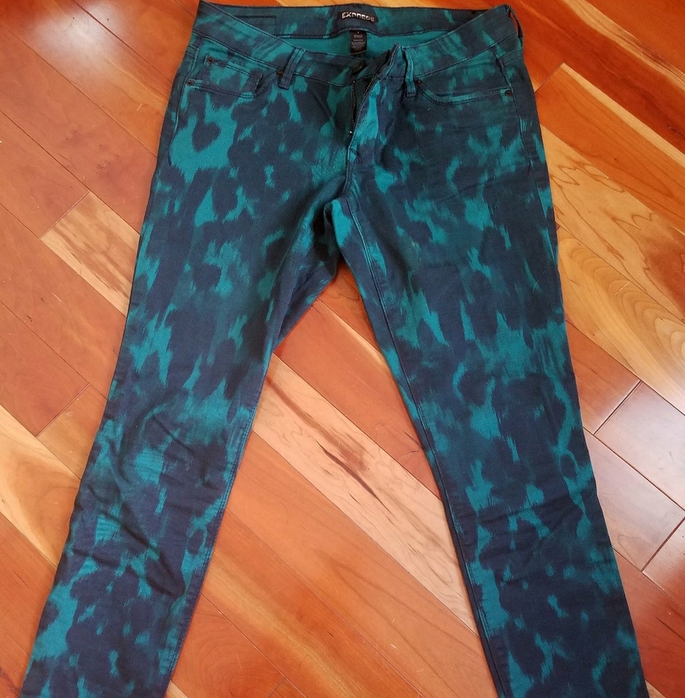 🎀{Express} Print Pattern Skinny Jeans🎀