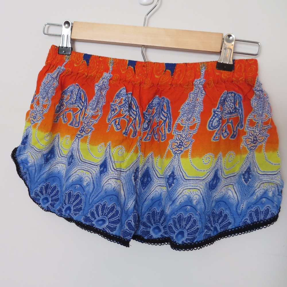 Elephant Printed Shorts