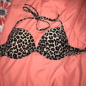 Leopard Print bikini top