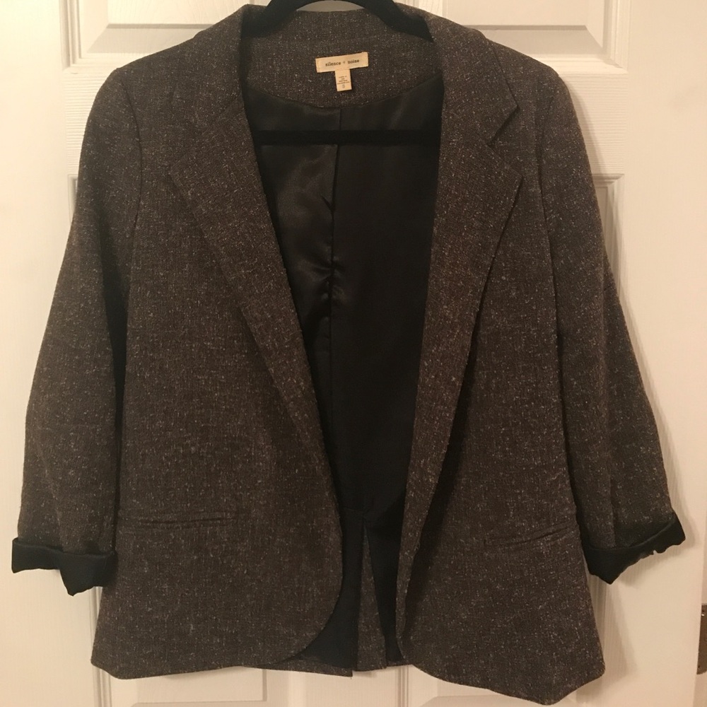 Tweed color blazer