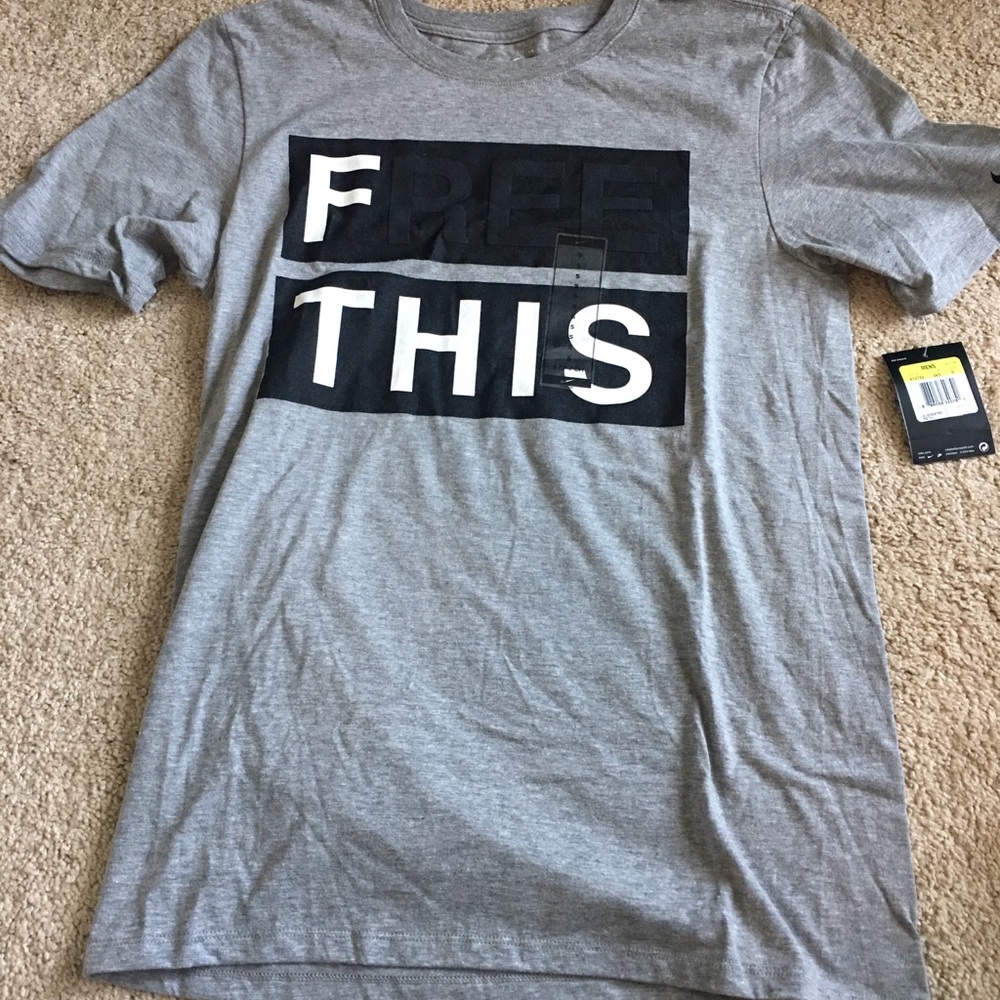 NWT - Size Small Nike 'Free This' shirt