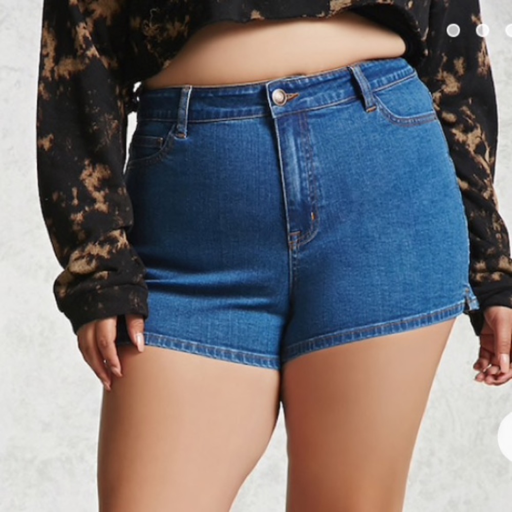 Dark Denim Shorts👌🏻