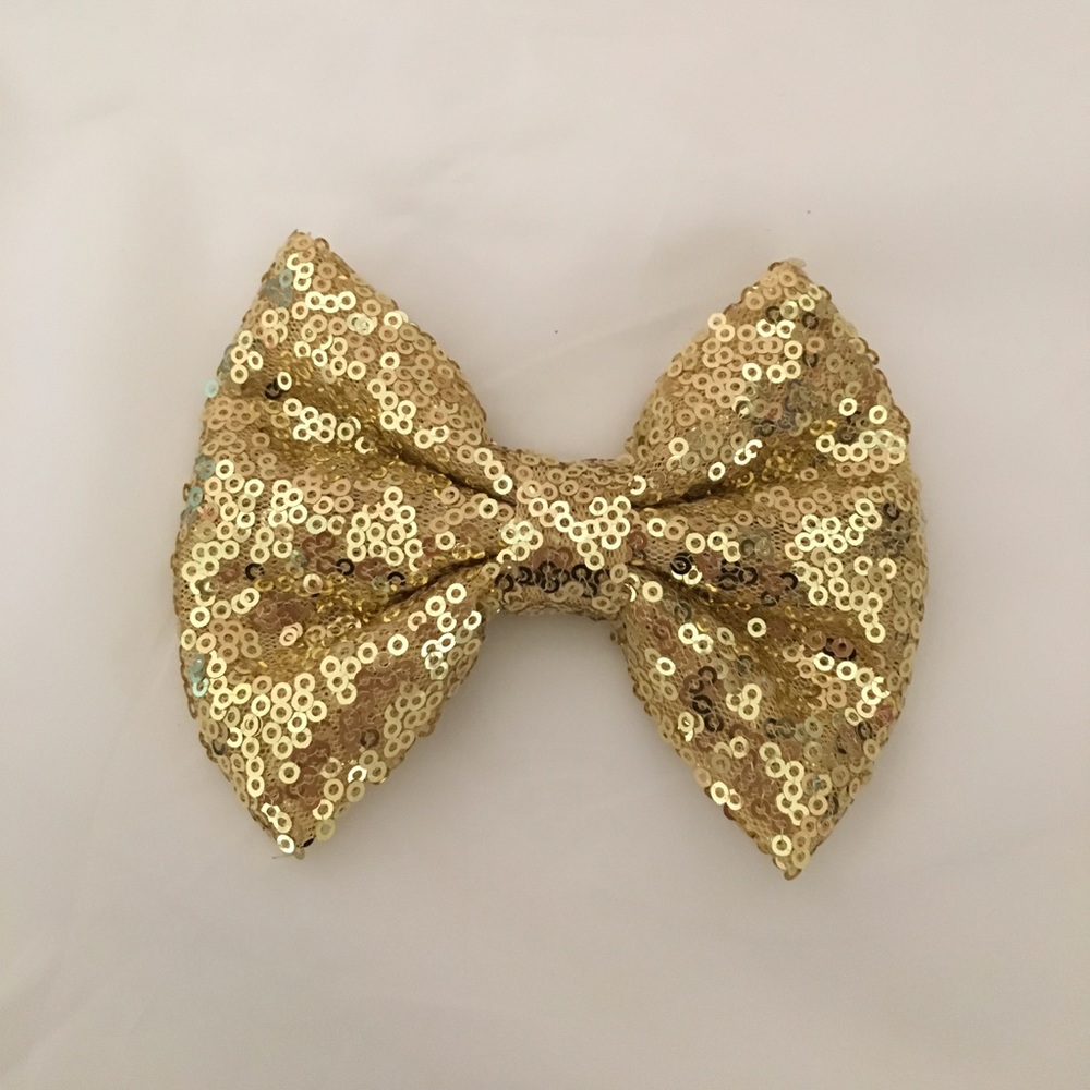 Gold bow